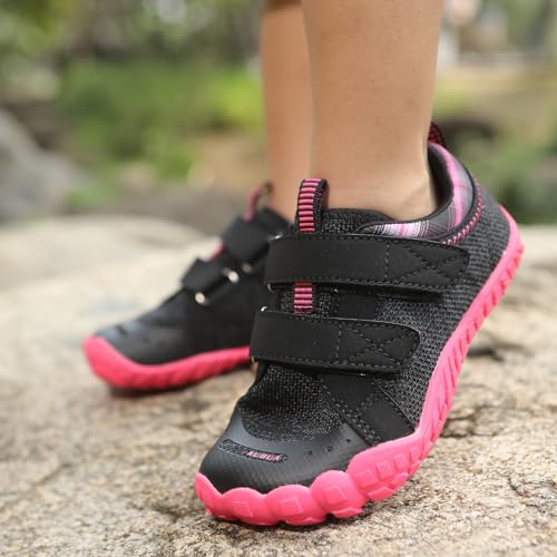 Image of KUBUA Barefoot Shoes for Kids Boys Girls Wide Toe Box Zero Drop Sneakers | Minimalist Lightweight, Breathable, Comfortable, Easy On /Off, Hiking, Tennis, Walk, Daily Wear, Toddler, Little Kid, Big Kid