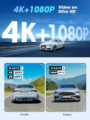 Dashcam 4K DDPAI Z60 Pro, dispositivo premium con doble cámara STARVIS 2 y sensor IMX678 3