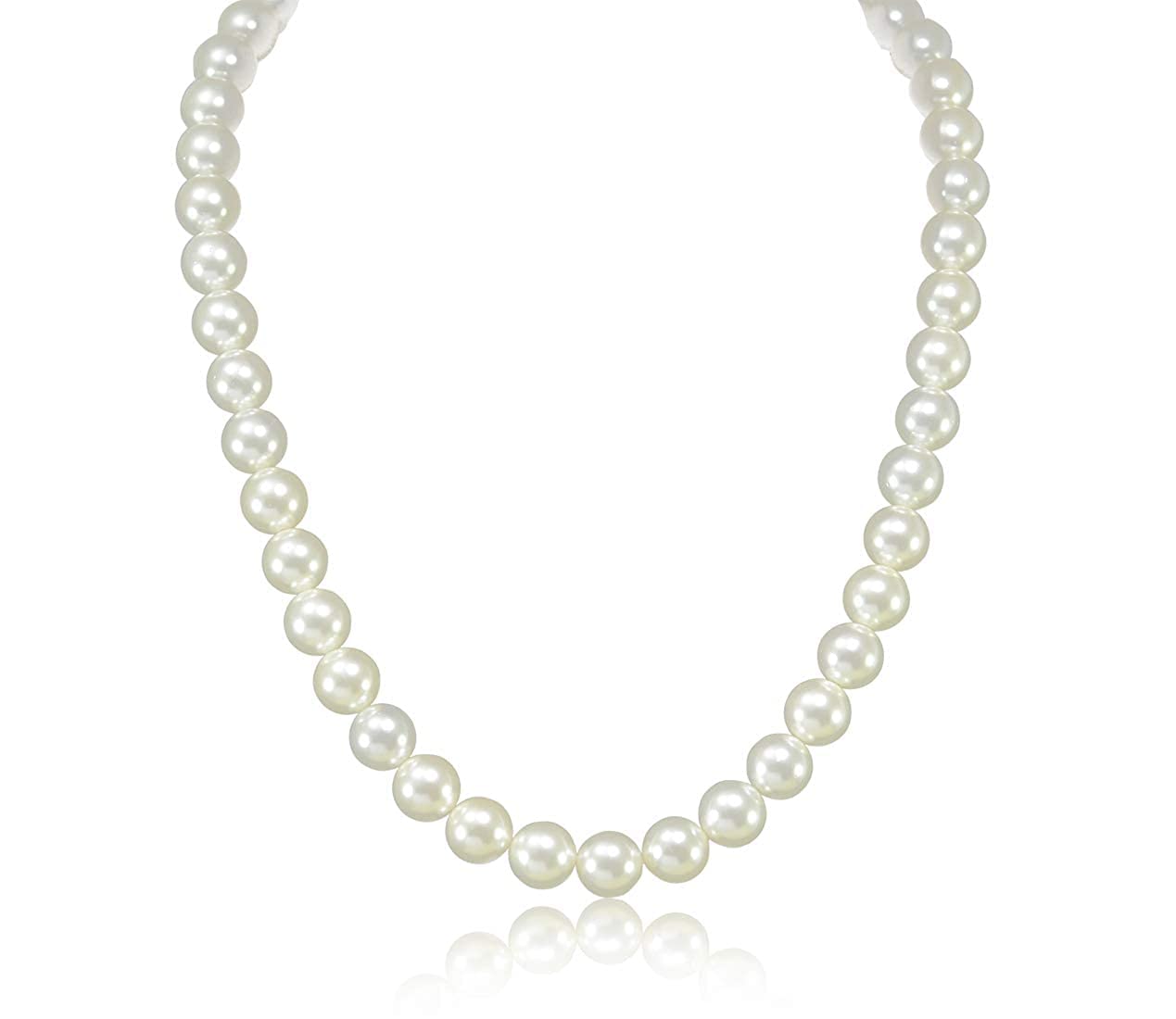 See full amazon price history chart for JEWELOPIA Pearl Mala White Single Line Necklace Jewellery For Women & Girls (20 inch 8 mm off white mala) JEWELOPIA Pearl Mala White Single Line Necklace Jewellery For Women & Girls (20 inch 8 mm off white mala) (B09LH74BWX) Amazon Price History, Amazon Price Tracker