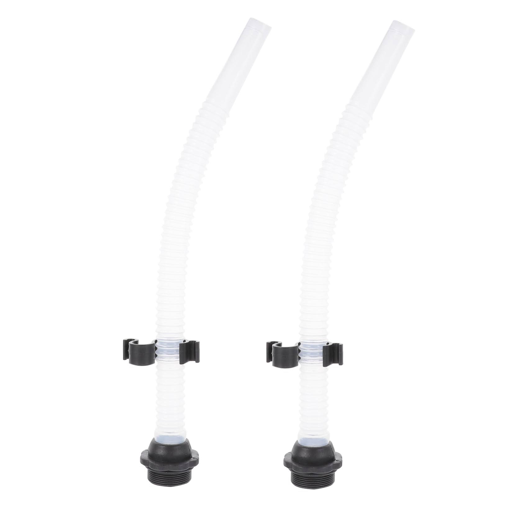 SOLUSTRE Plastic Can Spout Set 4pcs Assorted Colors Nozzle Hose for Easy Pouring Random