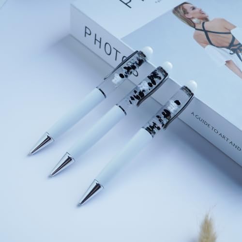 Image of Spaceman Astronaut Ballpoint Pen Unique Floating Stationery Perfect Birthday Party Favor Gifts(White)