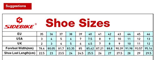 SIDEBIKE Chaussures de Cyclisme VTT Respirantes Professionnelles pour Hommes/Femme - Image 7