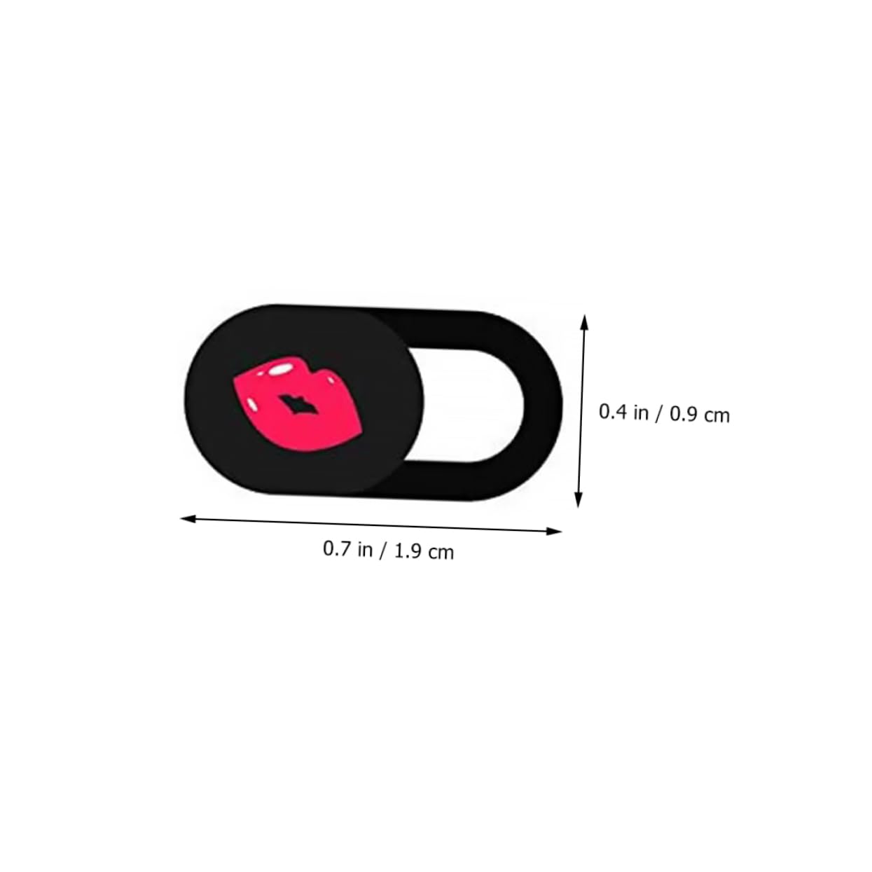 SHINEOFI 3 Series Cubierta Deslizante para Cámara De Privacidad Protección De Webcam Ultra Delgado Y Uso Compatible con Ordenadores Portátiles Y Móviles 6 Piezas X 3