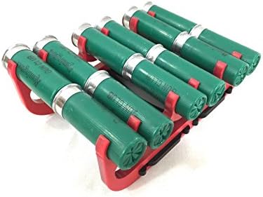 12S4 Sport Series - 12up Shell Holder, Grab 4 - Red Clips