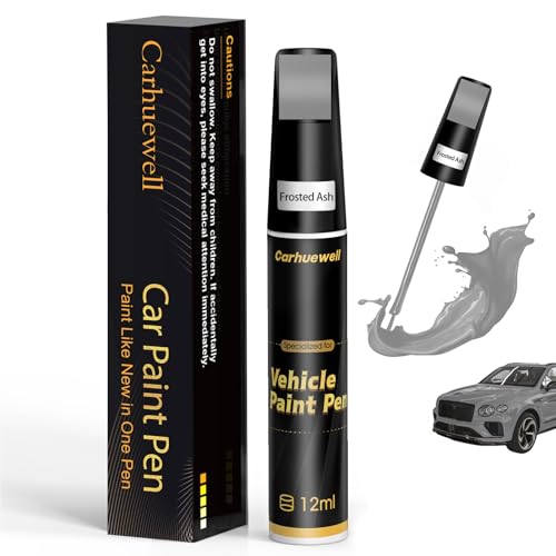 Image of Grey Touch Up Paint for Cars, Car Scratch Repair Pen, Car Paint Touch Up Pen Auto Scratches Remover Easy to Use and Quick Fix(Frosted Ash)