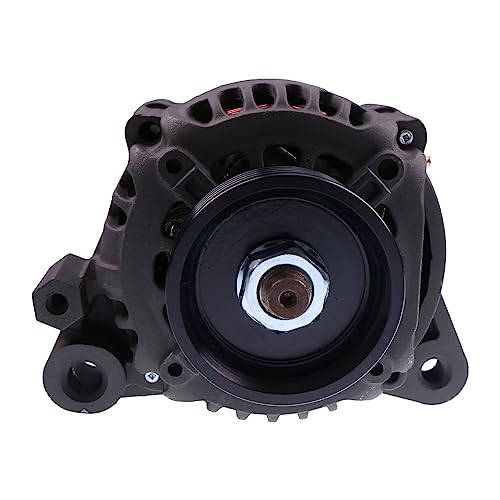 Image of HOLDWELL 12V Alternator 8M0057693 8M0062515 8M0065239 compatible with Mercury Marine Outboards 150 H.P 2012-On 4-Groove Pulley 64mm OD