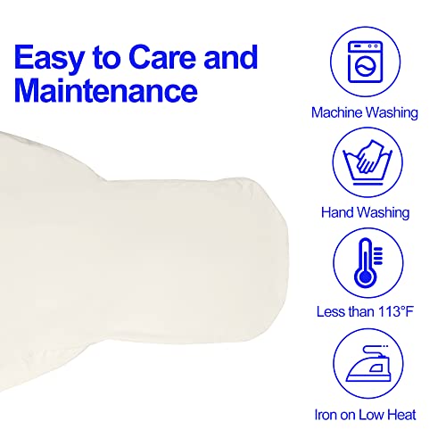 Emart Stretch Chair Cover 100Pcs Ivory Spandex Washable Chair Slipcovers For Party Decorations, Dining Room, Banquet, Wedding #TOP5