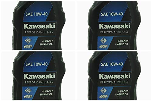 Kawasaki Jet Ski Watercraft 4-Stroke Oil Quart 10W-40 (Case of 4) W61020-203A
