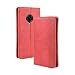 Produktbild LAGUI Kompatible für VIVO NEX 3 / NEX 3 5G Hülle, Leder Flip Case Schutzhülle für Handy mit Kartenfach Stand und Magnet Funktion als Brieftasche, rot