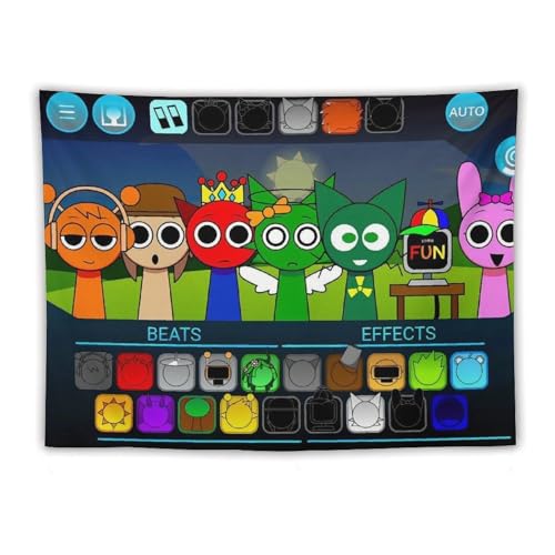 XvL[ ̃p^[ SprunkiQ[e[}ɂã^yXg[  ʐ^|X^[ ǂ̑ nbs[o[Xf[p[eB[̃^yXg[ 60"x80"