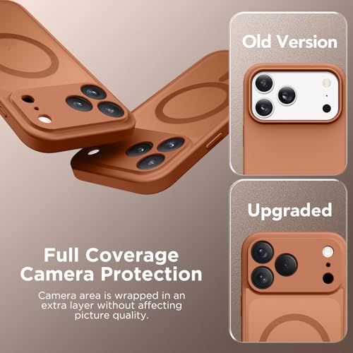 Coque iPhone 17 Pro Max anti-rayures avec bloc caméra protégé et dos mat CAPRARO