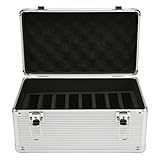 Mécanisme de verrouillage sécurisé : la conception innovante du verrouillage sécurisé comprend un verrou de couvercle fiable qui empêche les ouvertures accidentelles ou les accès non autorisés, offrant ainsi une tranquillité d'. Avec deux clés incluses, vous pouvez sauvegarder en toute sécurité vos précieuses données et vous assurer que vos disques durs restent à leur place, accessibles uniquement à vous.