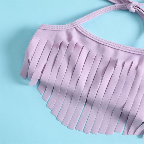Image of Baby Bucket Girls Stylish Two-Piece Swimsuit| Baby Girl Bikini Swimsuit with Headband
