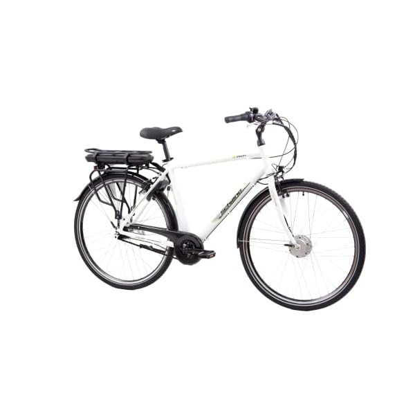F.lli Schiano E-Moon 28 Zoll E-Bike Pedelec, e Bike Electric Fahrrad für Herren/Damen bis 25 km/h und mit guter Reichweite, Elektrofahrräder mit Gepäckträger, Herrenfahrrad mit Motor Akku Nexus 7