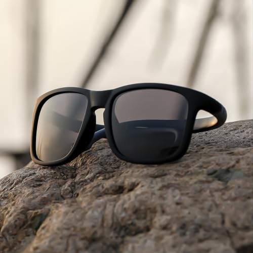 kimorn Polarized Sports Sunglasses for Men Women Flexible Bendable Temples Driving Cycling Running Mountaineering Sun glasses2