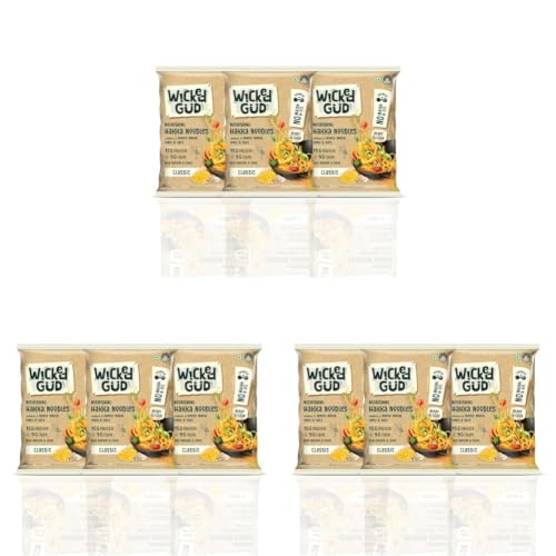 Image of WickedGud Hakka Noodles (400gm x 3) (Pack of 3)