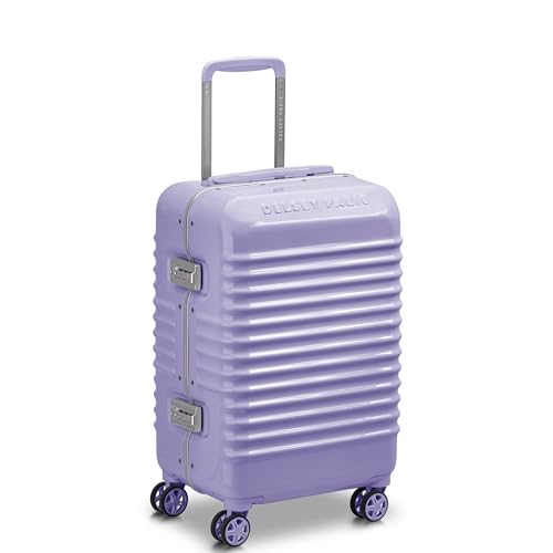 DELSEY PARIS Unisex's Hard Suitcase, Purple, 55cm