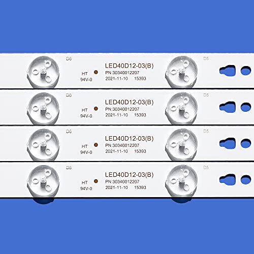 Tira de LED para Haier 40 pulgadas repuesto de retroiluminación LED40D12-ZC14-04(A)