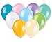 Unique Party 203, 580 - 30 cm lateksowe balony w pastelowych kolorach, 10 sztuk