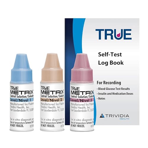 TRUE METRIX® Control Solution Bundle Level 1, Level 2 and Level 3 solutions + TRUEplus® Log Book