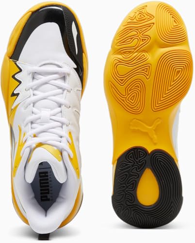 PUMA Mens Genetics Basketball Sneakers Shoes - White2