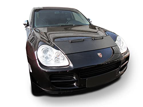 Hood Bra Front End Nose Mask Compatible with Porsche Cayenne 2002-2010 Bonnet Bra STONEGUARD Protector Tuning