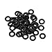 Aexit 40Pcs 8mm Electrical equipment x 1.9mm Rubber O-rings NBR Heat Resistant Sealing Ring Grommets Black