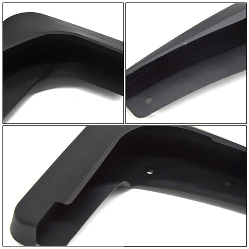 Bavettes de voiture A3 Berline 2013-2016 kit garde-boue auto noir - 2