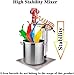 Pneumatic Paint Mixer with Diaphragm Pump, 5 Gallon Automatic Lift Paint Stirrer, Desktop Air Mixer, Height Adjustable, Ink Coating Mix Tool