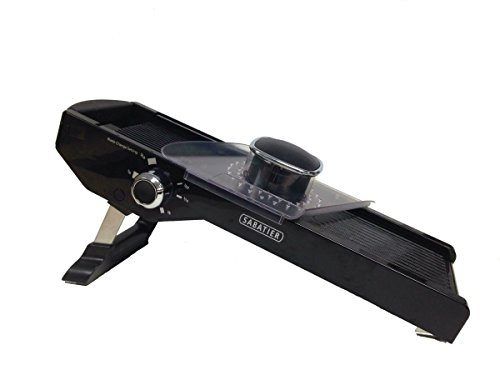 Sabatier Adjustable Tabletop Mandoline Slicer One Size Black