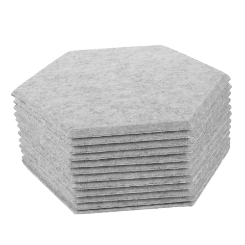 Didiseaon 12 Piezas Almohadilla De Aislamiento Acústico Panel Acústico De Pared Herramienta De Reducción De Ruido Para Estudios De Grabación Salas De Karaoke Para Escuelas