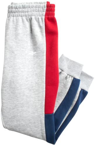 Reebok Boys’ Sweatsuit – Active Fleece Zip Hoodie Sweatshirt and Jogger Sweatpants (4-12), Size 8, L