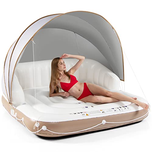 The Best pool float with canopy for adult For 2022