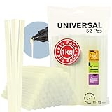 Rapid Eco-T Transparent Hot Glue Sticks, 12mm x 190mm, 1kg, 50 Sticks, Universal, Waterproof, Fast Drying - Image 1