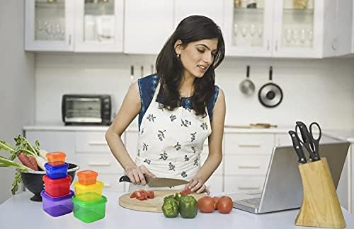 Portion Control Containers DELUXE Kit (14-Piece) with COMPLETE GUIDE + 21 DAY PLANNER + RECIPE eBOOK by Efficient Nutrition - BPA FREE Color Coded Meal Prep System for Diet and Weight Loss 5 Portion Control Containers DELUXE Kit (14-Piece) with COMPLETE GUIDE + 21 DAY PLANNER + RECIPE eBOOK by Efficient Nutrition - BPA FREE Color Coded Meal Prep System for Diet and Weight Loss