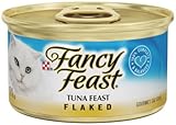 Purina Fancy Feast American Distribution & Mfg 00124 Cat Food, Flaked Tuna, 3-oz. Can - Quantity...
