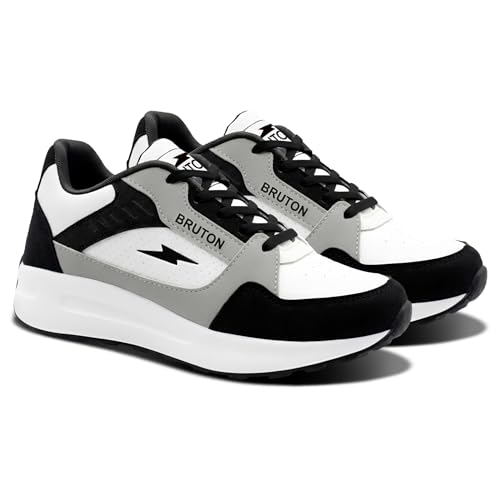 Image of BRUTON 619 Men's Casual Sneakers Shoes | Lightweight Comfortable Walking Shoes for Men | Lace-Up Stylish Trendy Sneakers for Boys & Men