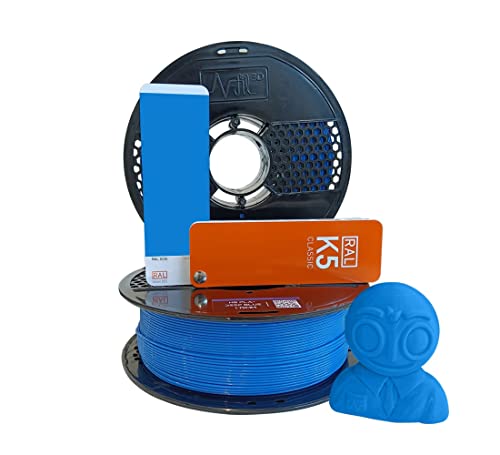 Image of NFIL3D Premium HS PLA+ DEEP Blue - 3D Printing Filament | Compatible with All 3D Printers | 1.75mm | 1Kg Gross Weight