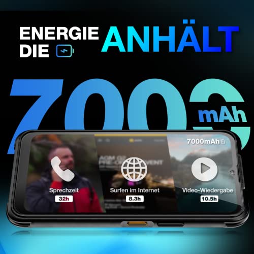 AGM G2 Guardian 5G Smartphone med värmekamera 500m, 12+256 GB