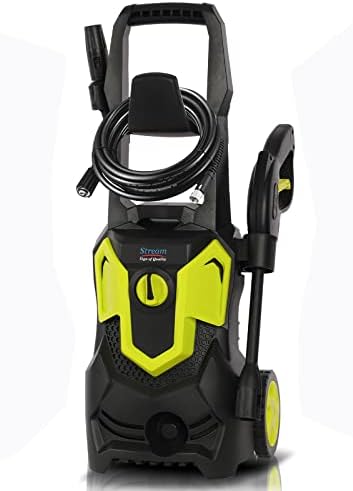 1500W 120Bar 420L/H Electric Pressure Washer Portable Patio Cleaner Car Power Washer Jet Washer with brush, Turbo Nozzle, Adjustable Nozzle Accessories for Garden Car Patio Yard Driveways