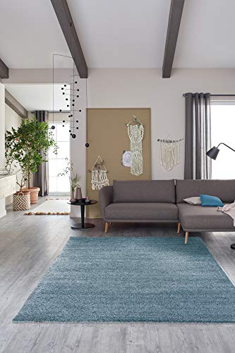 Schöner Wohnen Kollektion pflegeleichter Wohnzimmer Teppich Pure — antistatischer Flur Teppich...