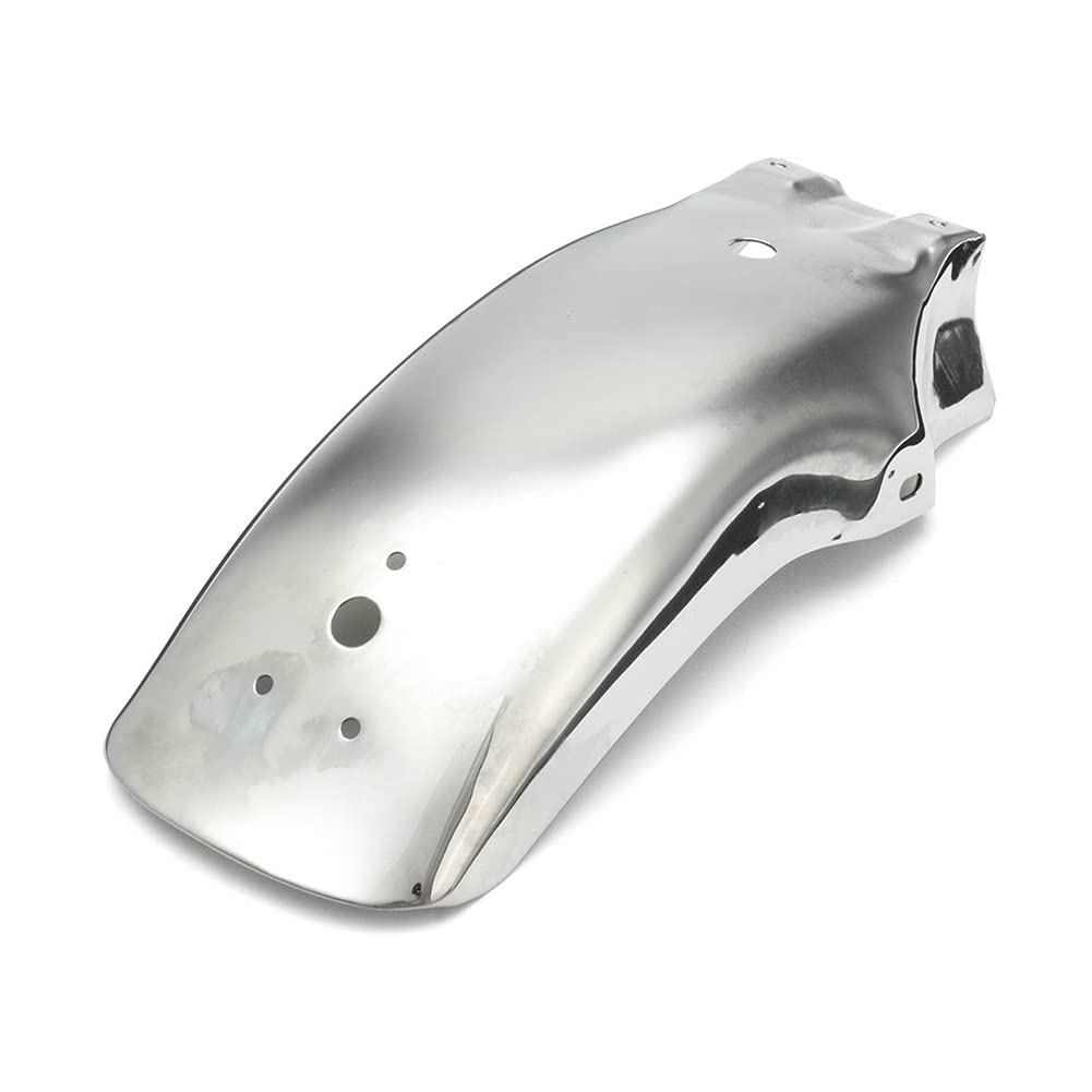 DUBDOG Paraspruzzi per Moto, Parafango parafango Posteriore Moto Compatible with F& Ender parafango parafango parafango Nero Argento paraspruzzi Universale