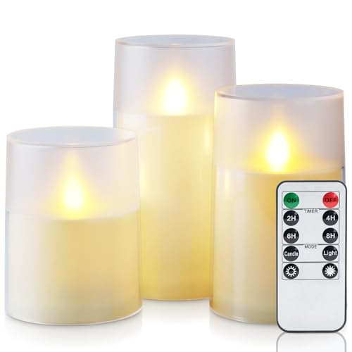 Homemory Realistic Flickering Flameless Candles With Dancing Flame cover