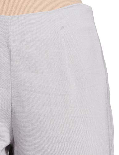 Image of BIBA Women Cotton Blend Regular Solid Pants