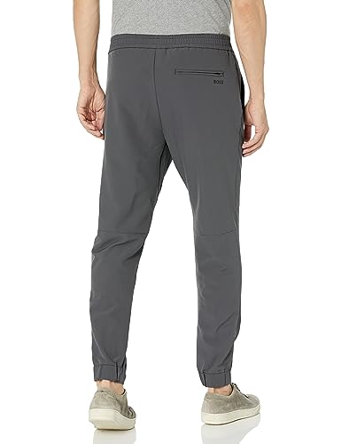 BOSS Men's Tapered Cuffed Chino Trousers2