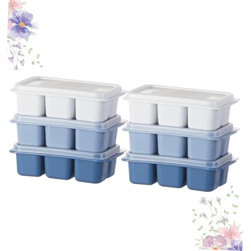 Molde mini para cubitos de hielo con tapa de plástico miniatura 5