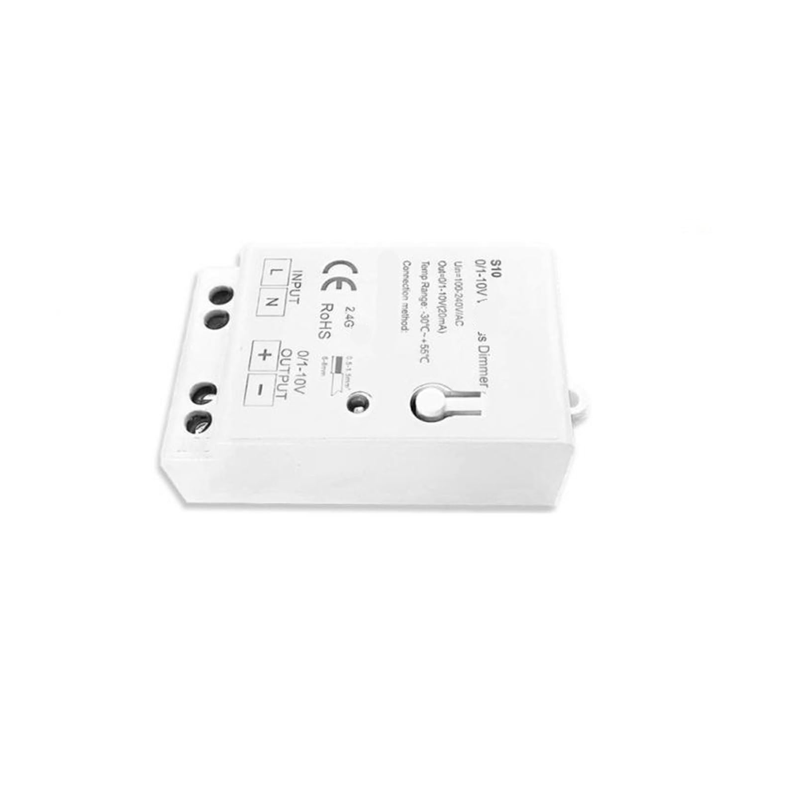 Contrôleur 0/1-10V récepteur sans fil pour gradation de panneau LED et spot