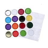 Flaschen mit deckel: breite anwendung: herstellung von anhängern, ohrringen, magneten, armbändern, verwendung beim scrapbooking, verwendung von ösen zur befestigung an gürteln und anderen diy-projekten.