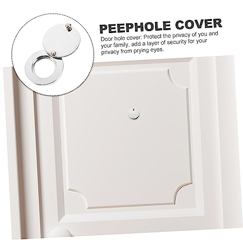 POPETPOP Cubierta para Mirilla de Puerta de Apartamento Protector de Privacidad Esencial para Seguridad en el Hogar miniatura 4