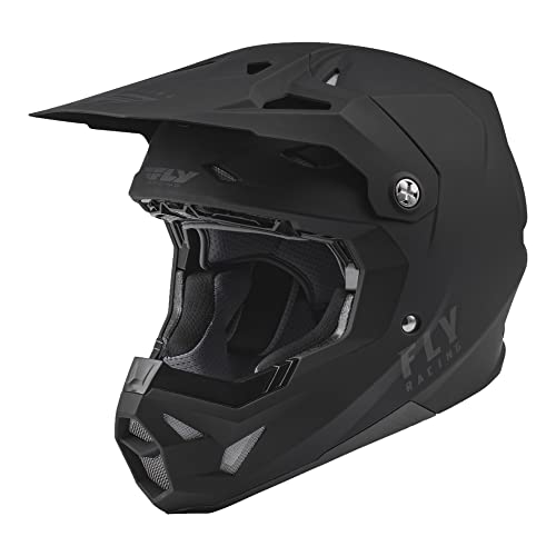 Fly Racing 73-87300L Formula Cp Solid Helmet Visor Matte Black Md-2X